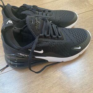 Nike Kids Air Max 270 Black White Sneakers